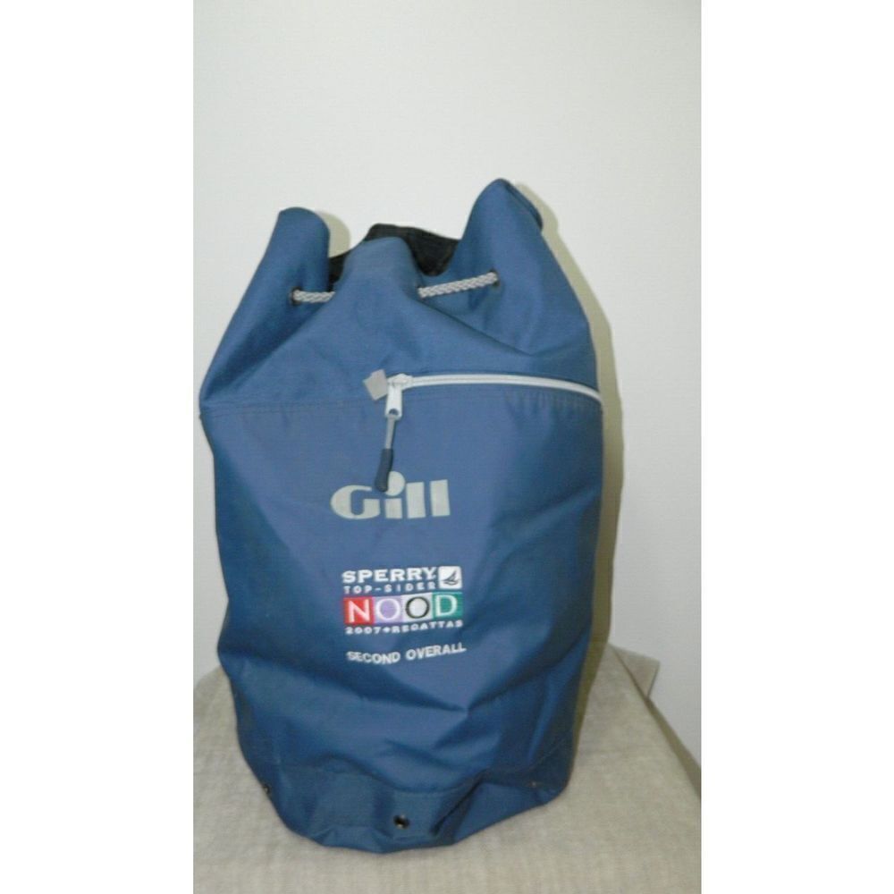 Gill Marine Sperry Tote bag 2007 Regattas Boating Nood‎ Blue  X-Large Waterproof
